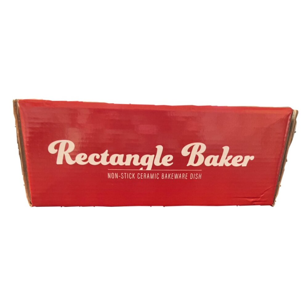 Baker Non-stick Ceramic Bakeware Dish - Red (new with box) - Picture 4 of 7